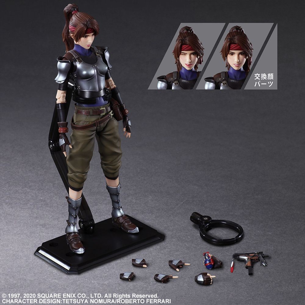 SQUARE ENIX FINAL FANTASY 7 REMAKE JESSIE PLAY ARTS KAI ACTION FIGURE