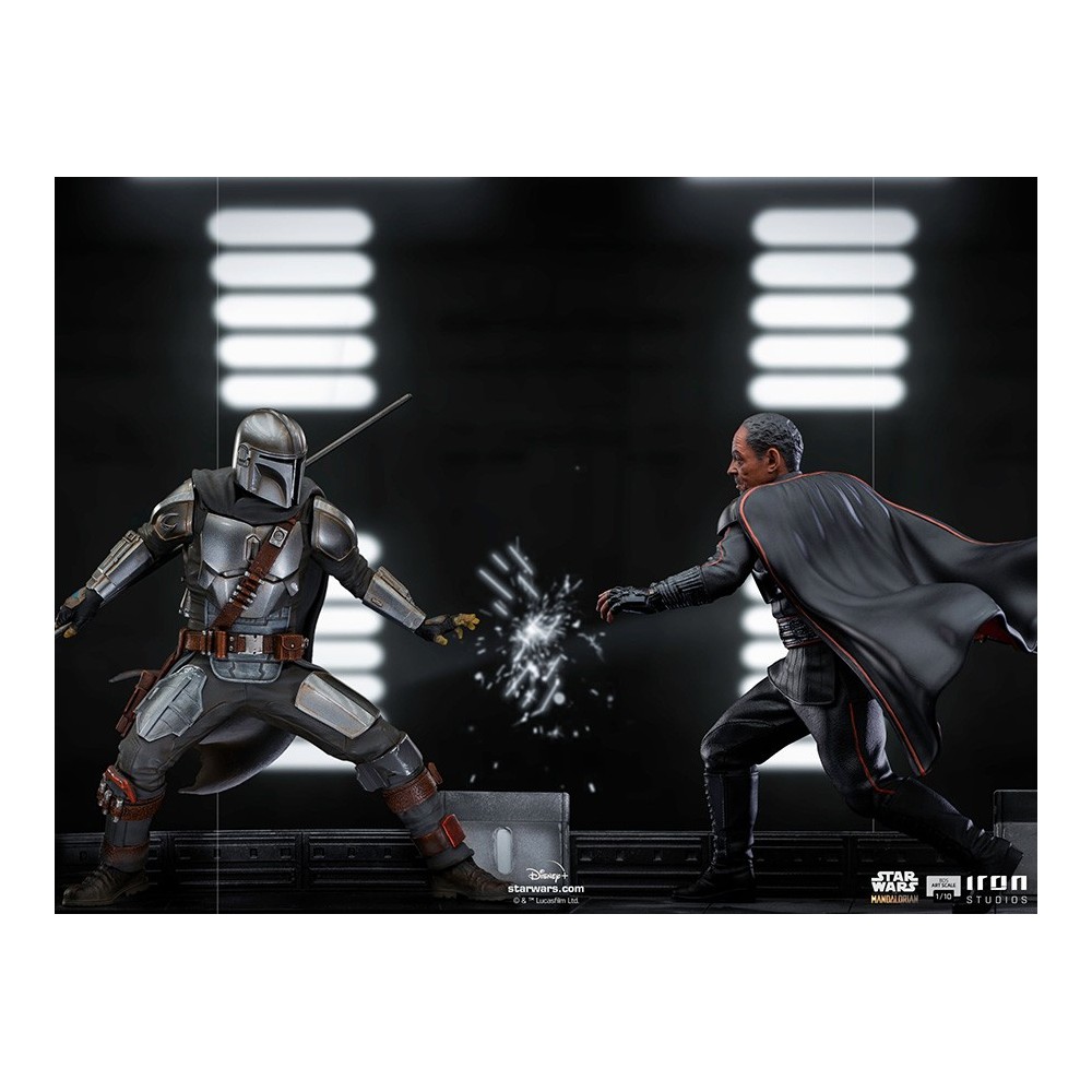 IRON STUDIOS STAR WARS THE MANDALORIAN MOFF GIDEON BDS ART SCALE 1/10 STATUE FIGURE