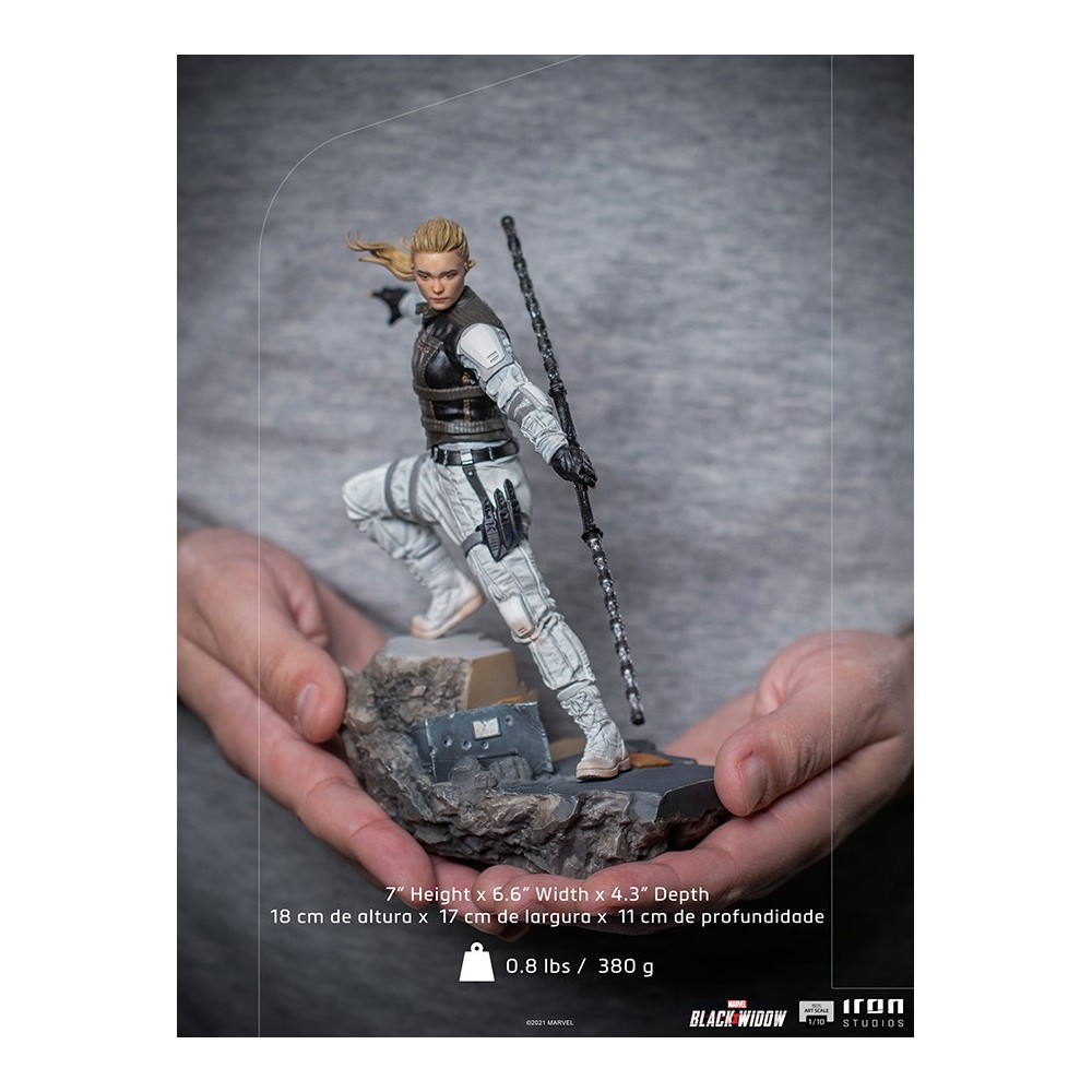 BLACK WIDOW YELENA BDS ART SCALE STATUA FIGURE IRON STUDIOS