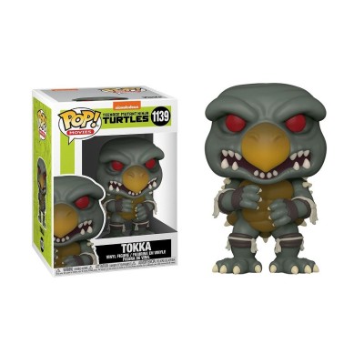 FUNKO FUNKO POP! TEENAGE MUTANT NINJA TURTLES MOVIE TOKKA BOBBLE HEAD KNOCKER FIGURE