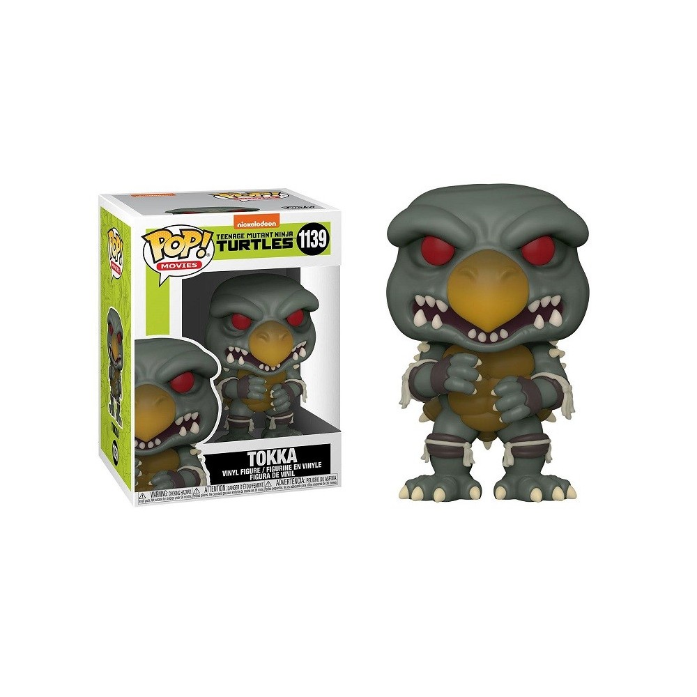 FUNKO FUNKO POP! TEENAGE MUTANT NINJA TURTLES MOVIE TOKKA BOBBLE HEAD KNOCKER FIGURE