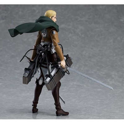 ATTACK ON TITAN ATTACCO DEI GIGANTI - ERWIN SMITH FIGMA ACTION FIGURE MAX FACTORY