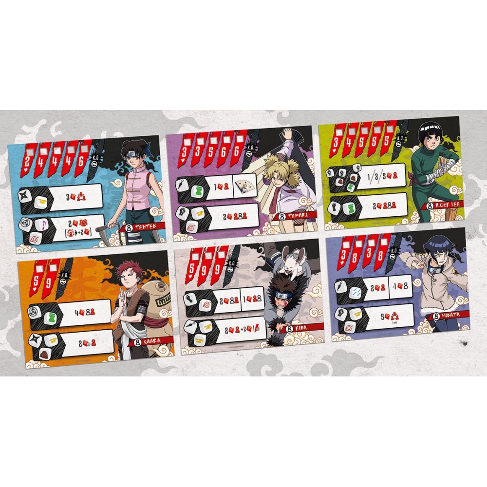 DO NOT PANIC GAMES NARUTO NINJA ARENA GENIN PACK EXPANSION BOARD GAME ENGLISH