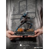IRON STUDIOS STAR WARS THE MANDALORIAN BO-KATAN KRYZE BDS ART SCALE 1/10 STATUE FIGURE