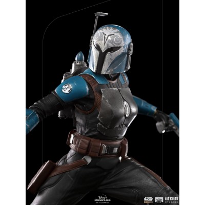 STAR WARS THE MANDALORIAN BO-KATAN KRYZE BDS ART SCALE 1/10 STATUA FIGURE IRON STUDIOS