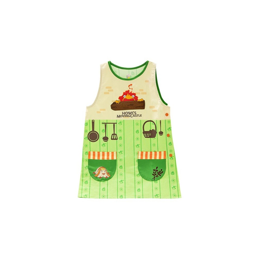 IL CASTELLO ERRANTE DI HOWL CALCIFER GREMBIULE STUDIO GHIBLI