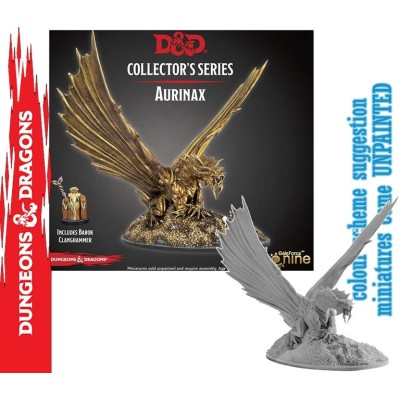 DUNGEONS AND DRAGONS AURINAX COLLECTOR'S SERIES FIGURE GALE FORCE NINE
