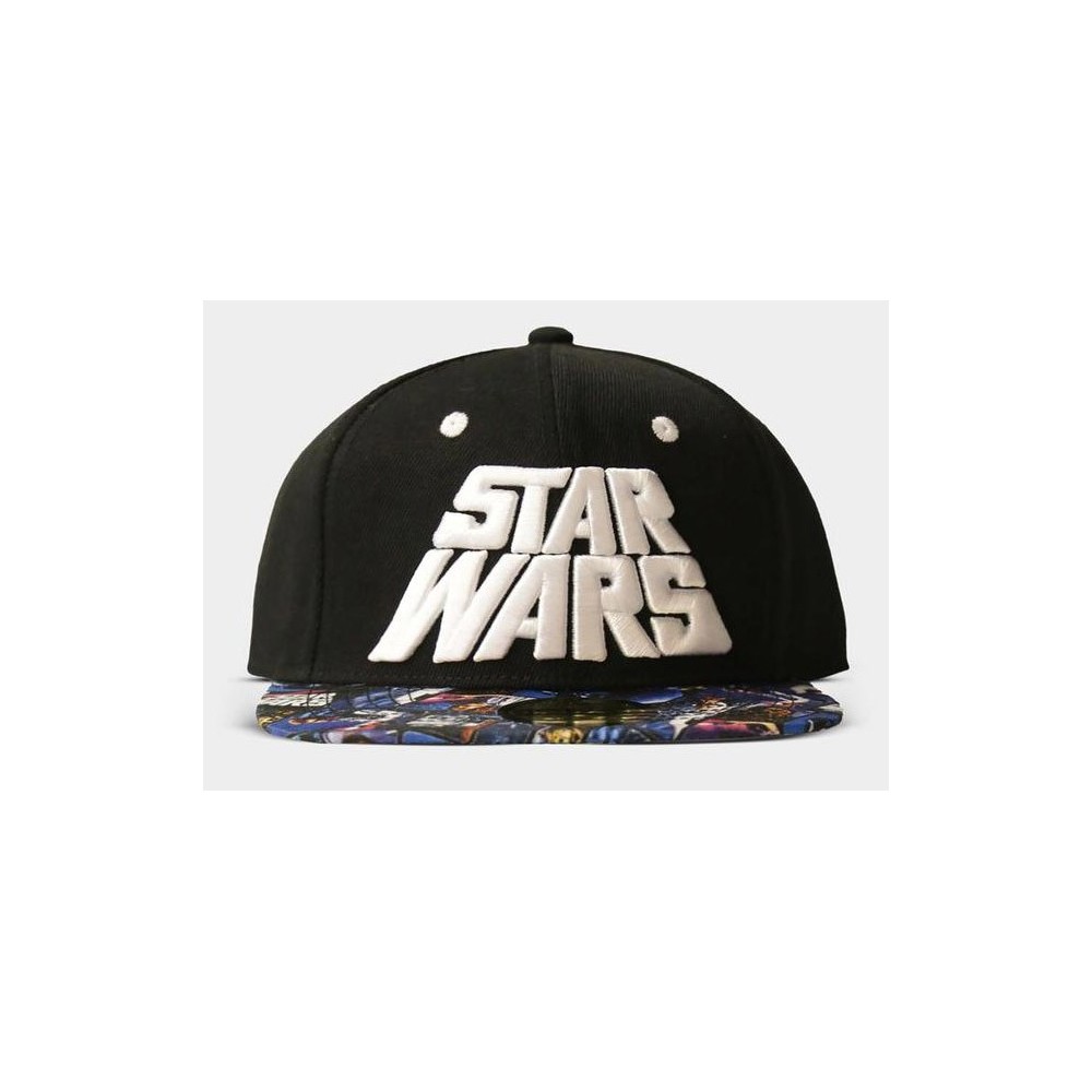 CAPPELLO BASEBALL CAP STAR WARS PRINT POSTER DIFUZED