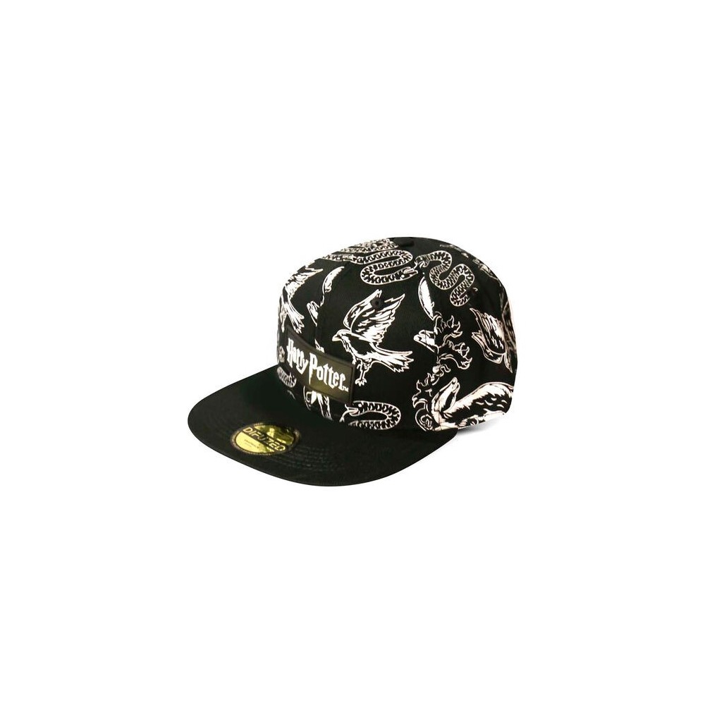 CAPPELLO BASEBALL CAP HARRY POTTER ANIMALI CASATE DIFUZED