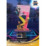 BEAST KINGDOM D-STAGE SPACE JAM 2 A NEW LEGACY SYLVESTER TWEETY AND DAFFY DUCK STATUE FIGURE DIORAMA
