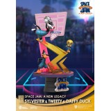 BEAST KINGDOM D-STAGE SPACE JAM 2 A NEW LEGACY SYLVESTER TWEETY AND DAFFY DUCK STATUE FIGURE DIORAMA