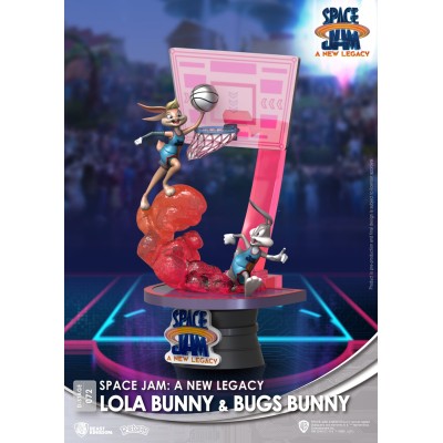 BEAST KINGDOM D-STAGE SPACE JAM 2 A NEW LEGACY LOLA AND BUGS BUNNY STATUE FIGURE DIORAMA