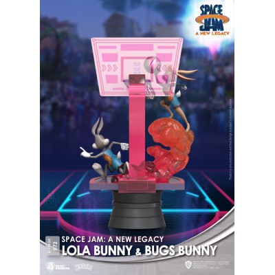 BEAST KINGDOM D-STAGE SPACE JAM 2 A NEW LEGACY LOLA AND BUGS BUNNY STATUE FIGURE DIORAMA