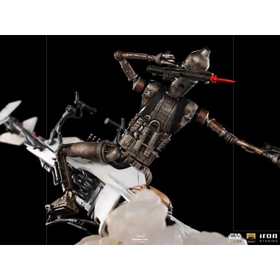 IRON STUDIOS THE MANDALORIAN IG-11 AND THE CHILD BDS ART SCALE 1/10 STATUE FIGURE