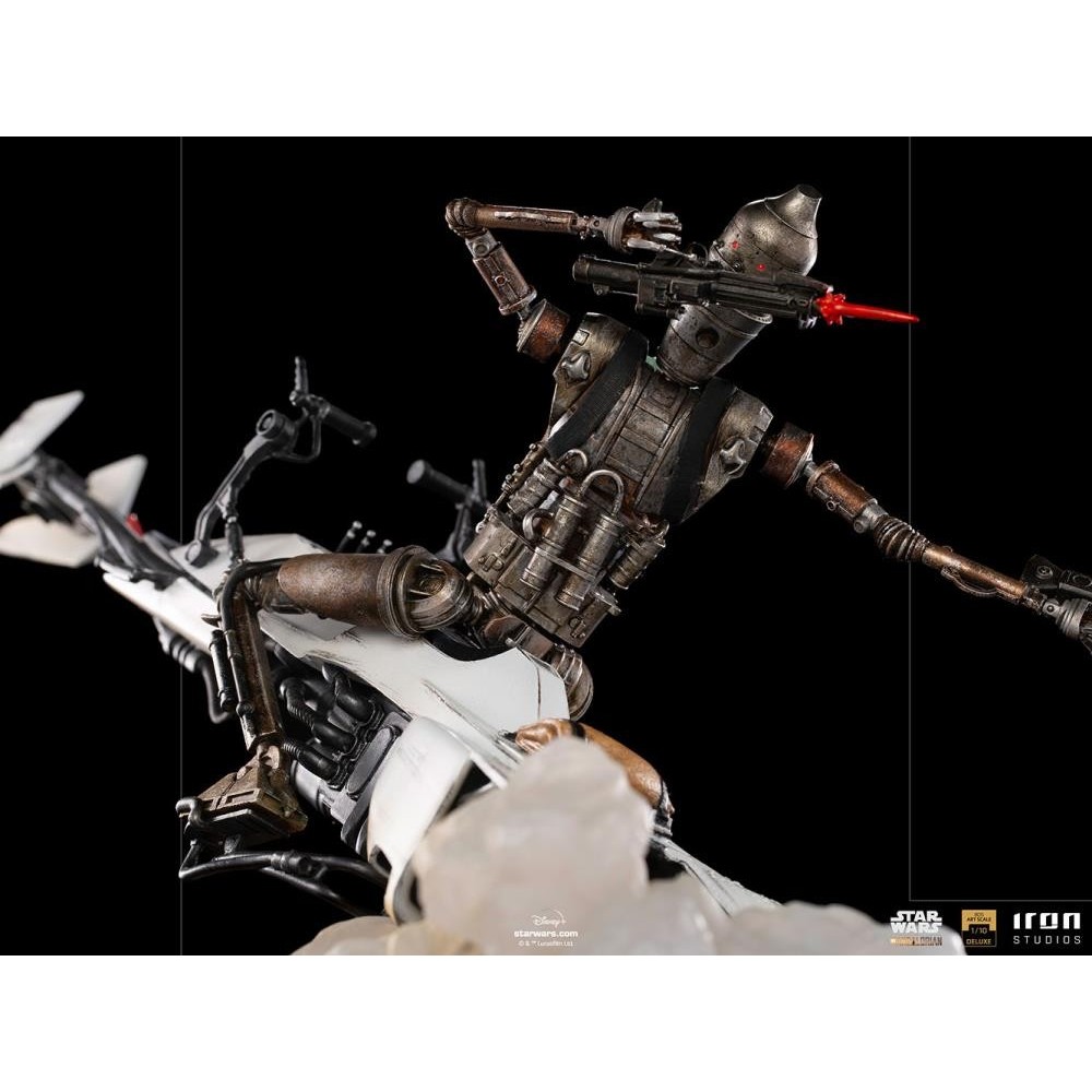 IRON STUDIOS THE MANDALORIAN IG-11 AND THE CHILD BDS ART SCALE 1/10 STATUE FIGURE