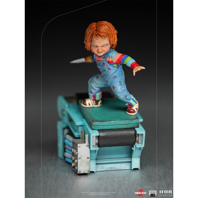 CHILD'S PLAY 2 CHUCKY BDS ART SCALE 1/10 STATUA FIGURE IRON STUDIOS