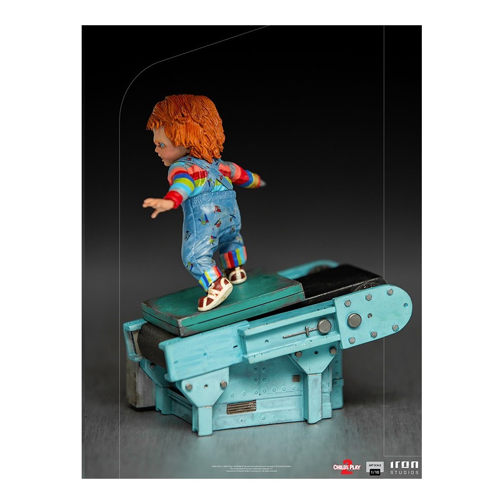 CHILD'S PLAY 2 CHUCKY BDS ART SCALE 1/10 STATUA FIGURE IRON STUDIOS
