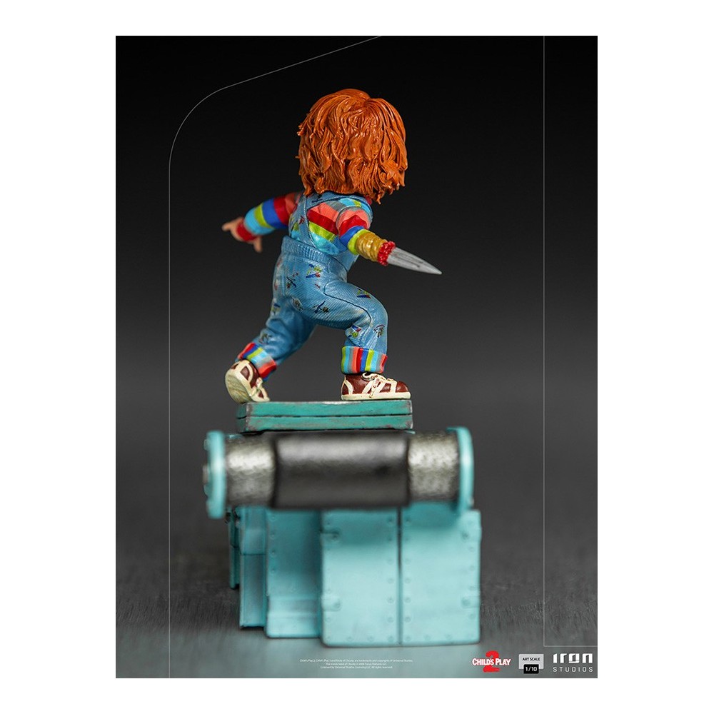CHILD'S PLAY 2 CHUCKY BDS ART SCALE 1/10 STATUA FIGURE IRON STUDIOS