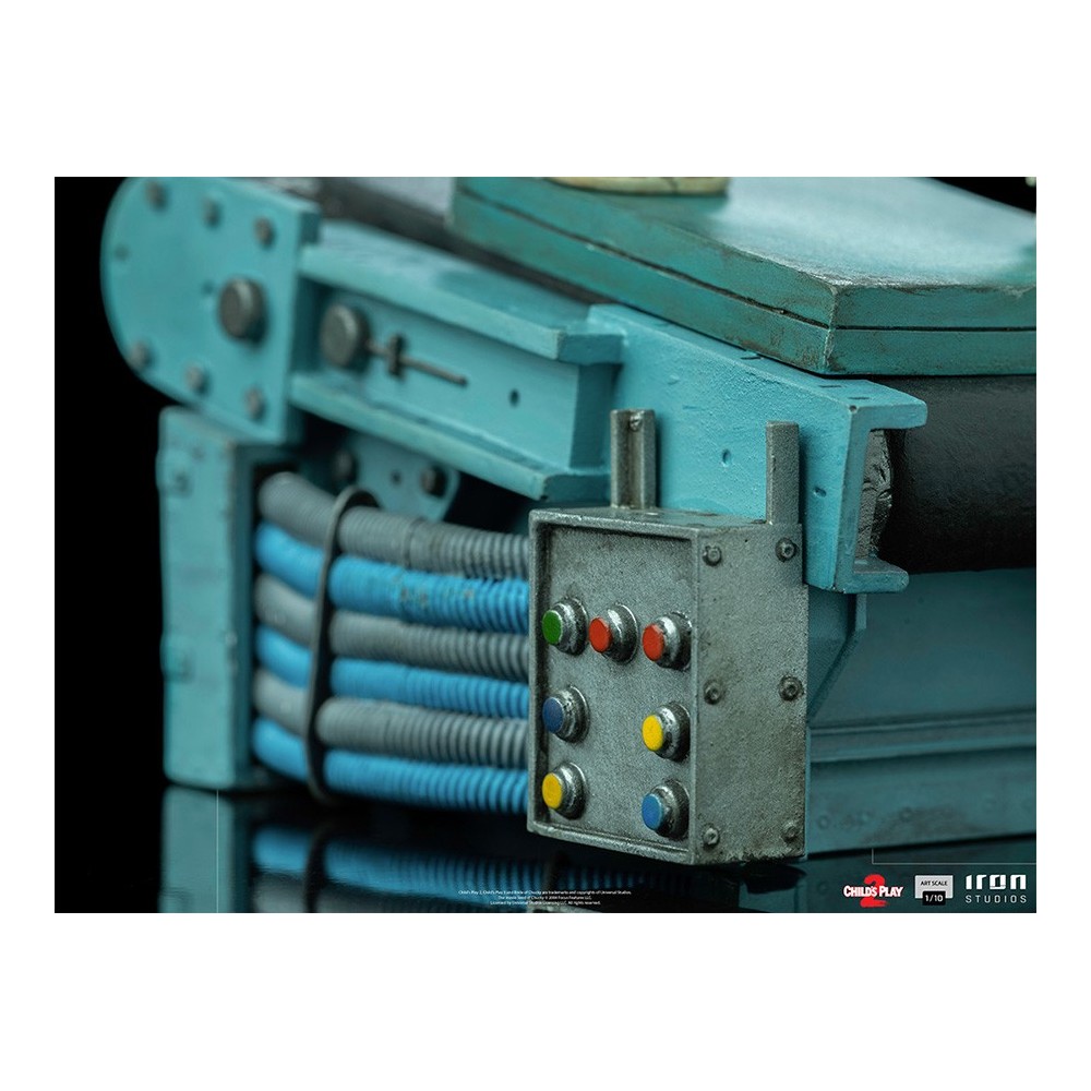 CHILD'S PLAY 2 CHUCKY BDS ART SCALE 1/10 STATUA FIGURE IRON STUDIOS