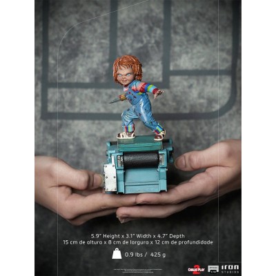 CHILD'S PLAY 2 CHUCKY BDS ART SCALE 1/10 STATUA FIGURE IRON STUDIOS