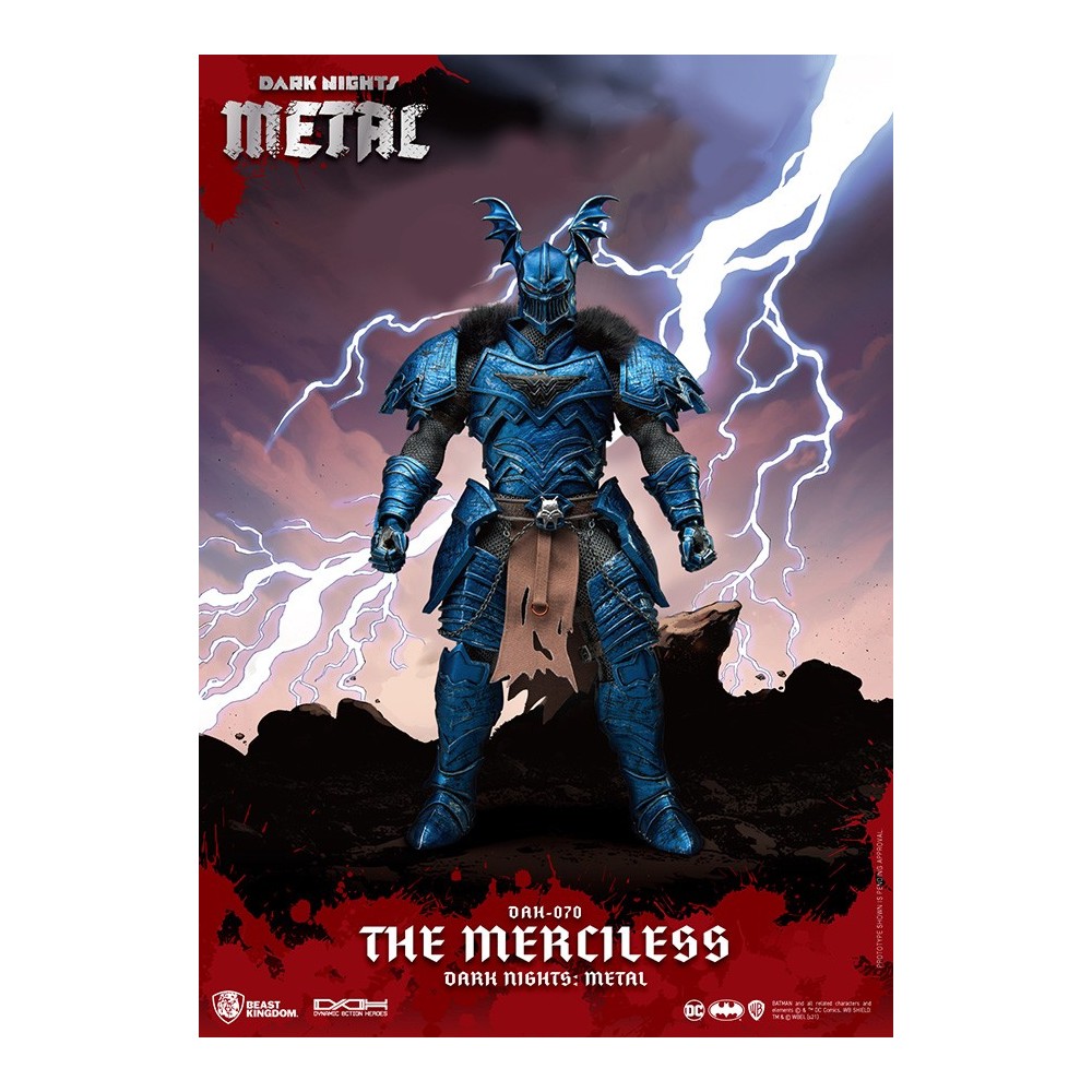 DC COMICS DARK KNIGHTS METAL BATMAN THE MERCILESS DAH-070 ACTION FIGURE BEAST KINGDOM