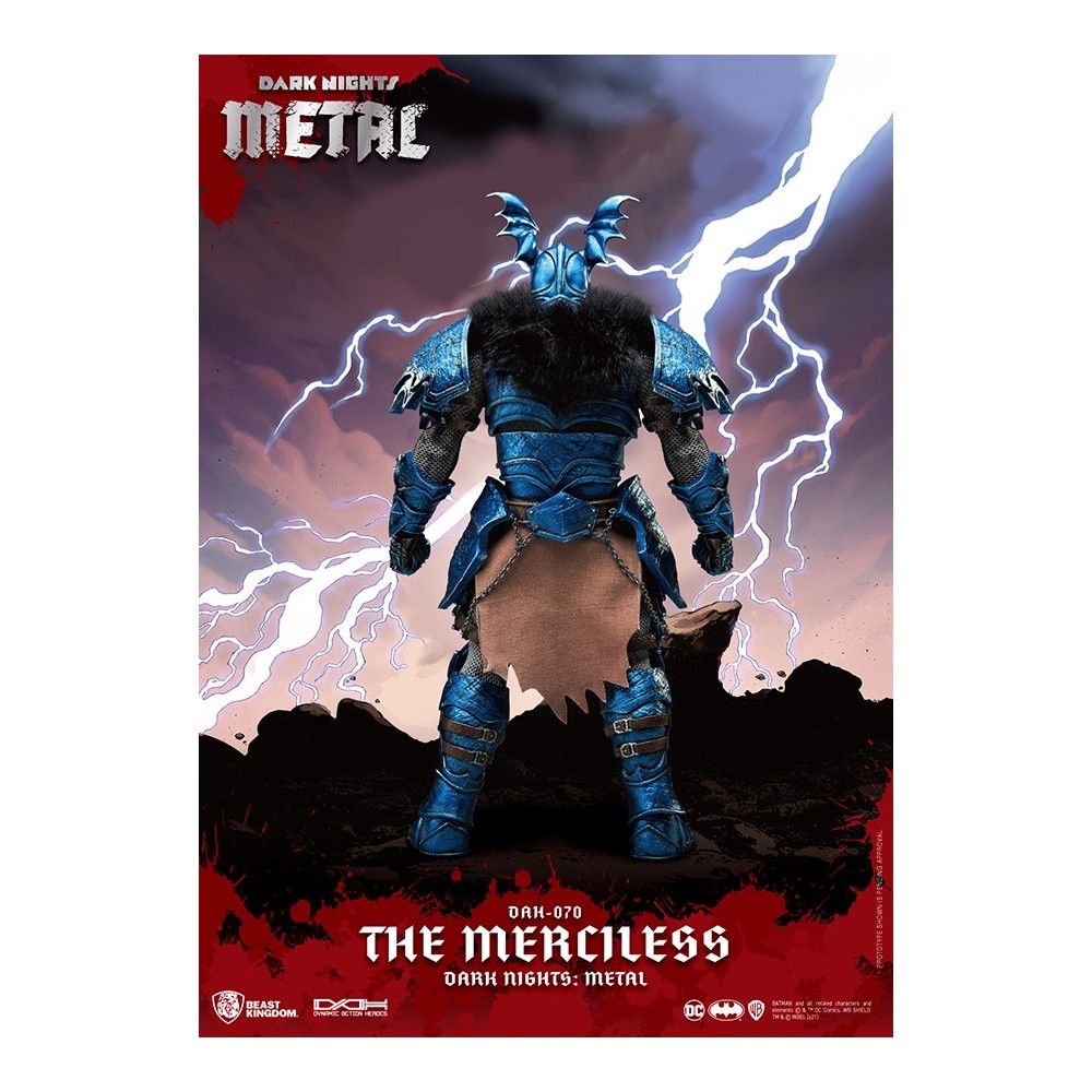 DC COMICS DARK KNIGHTS METAL BATMAN THE MERCILESS DAH-070 ACTION FIGURE BEAST KINGDOM