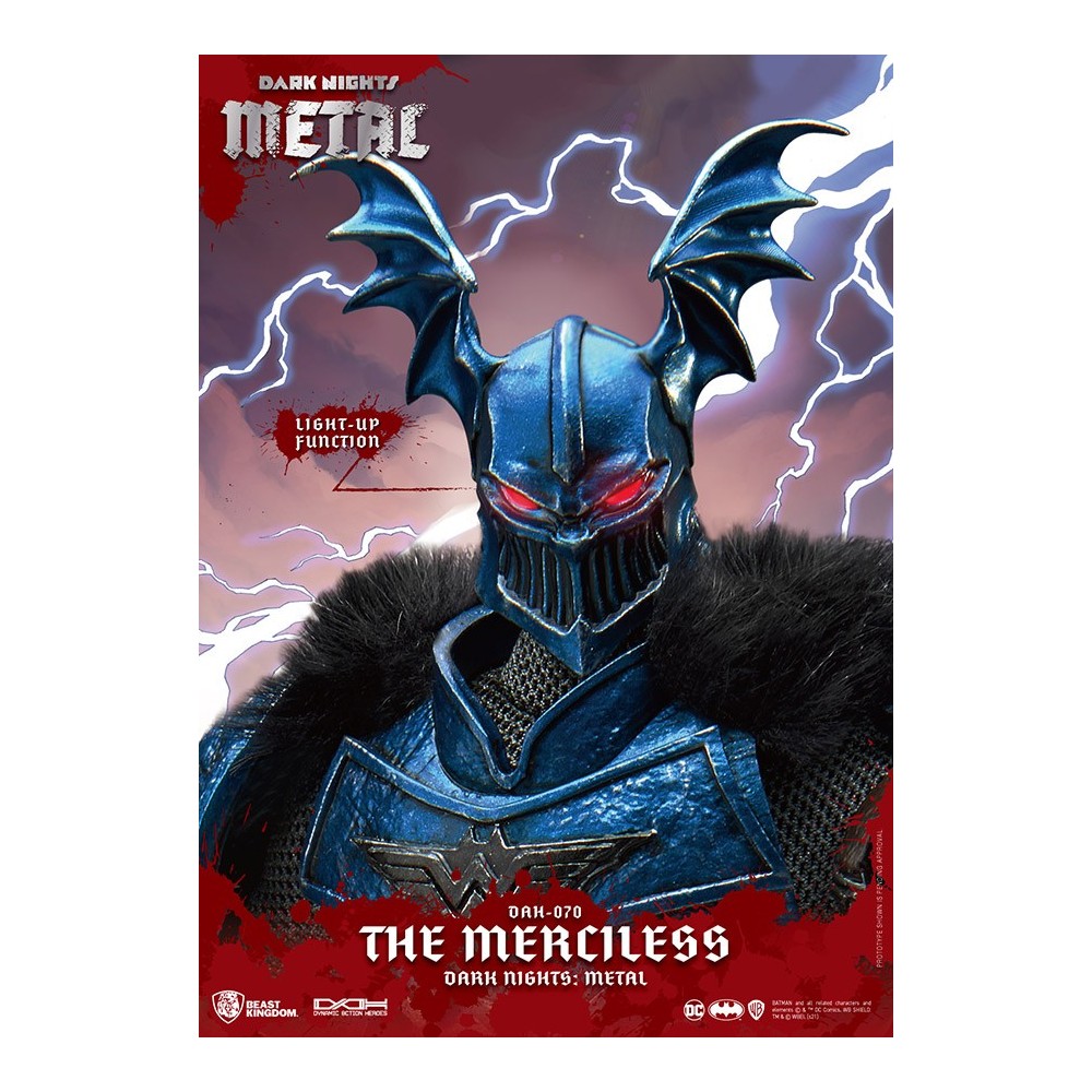 DC COMICS DARK KNIGHTS METAL BATMAN THE MERCILESS DAH-070 ACTION FIGURE BEAST KINGDOM