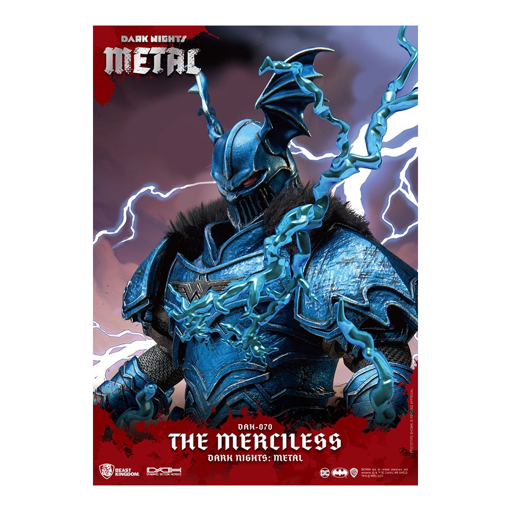 DC COMICS DARK KNIGHTS METAL BATMAN THE MERCILESS DAH-070 ACTION FIGURE BEAST KINGDOM