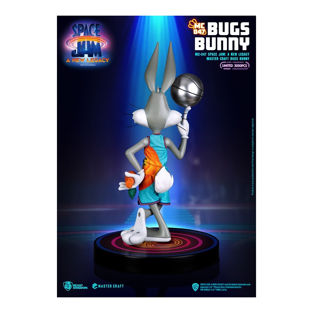 BEAST KINGDOM SPACE JAM 2 A NEW LEGACY BUGS BUNNY 43CM MASTER CRAFT STATUE