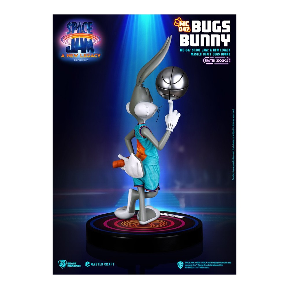 BEAST KINGDOM SPACE JAM 2 A NEW LEGACY BUGS BUNNY 43CM MASTER CRAFT STATUE
