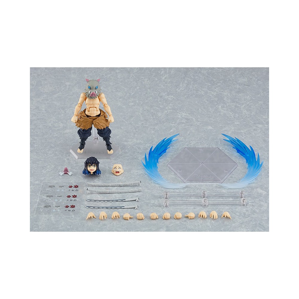 DEMON SLAYER INOSUKE HASHIBIRA DELUXE FIGMA ACTION FIGURE MAX FACTORY