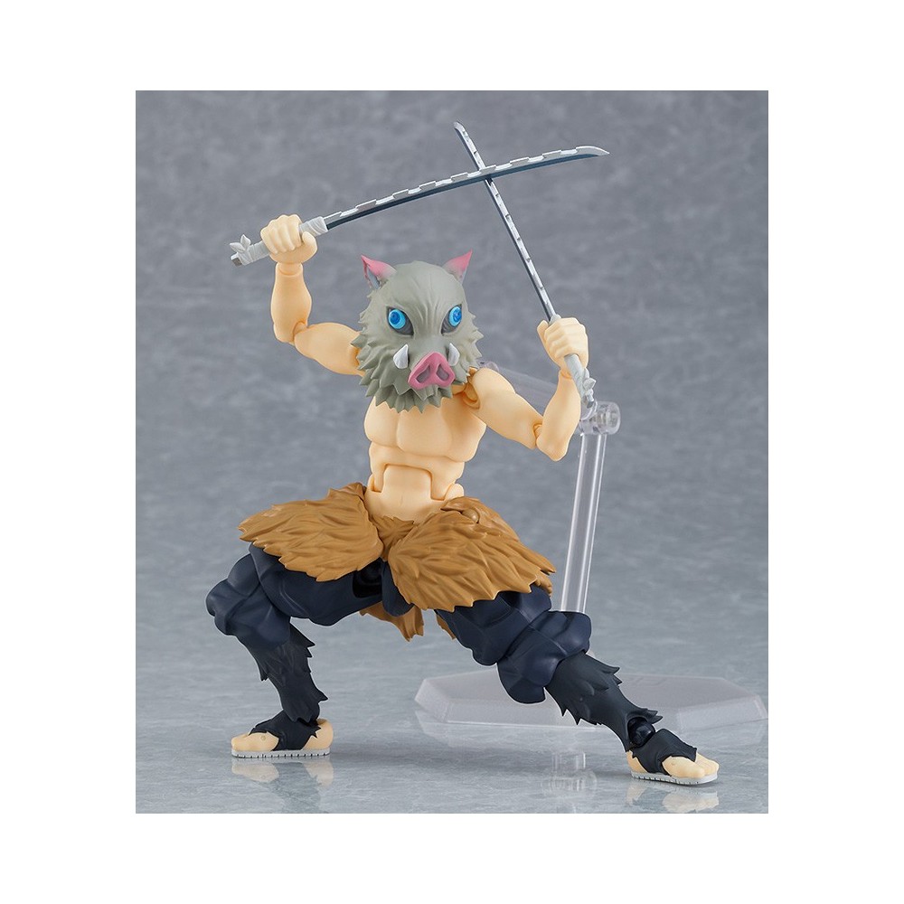 DEMON SLAYER INOSUKE HASHIBIRA DELUXE FIGMA ACTION FIGURE MAX FACTORY