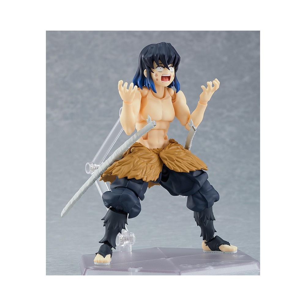 DEMON SLAYER INOSUKE HASHIBIRA DELUXE FIGMA ACTION FIGURE MAX FACTORY