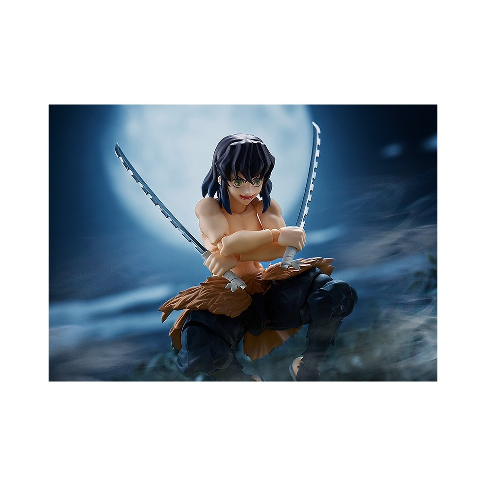 DEMON SLAYER INOSUKE HASHIBIRA DELUXE FIGMA ACTION FIGURE MAX FACTORY