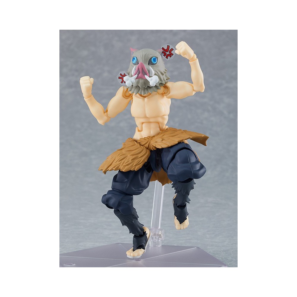 DEMON SLAYER INOSUKE HASHIBIRA DELUXE FIGMA ACTION FIGURE MAX FACTORY