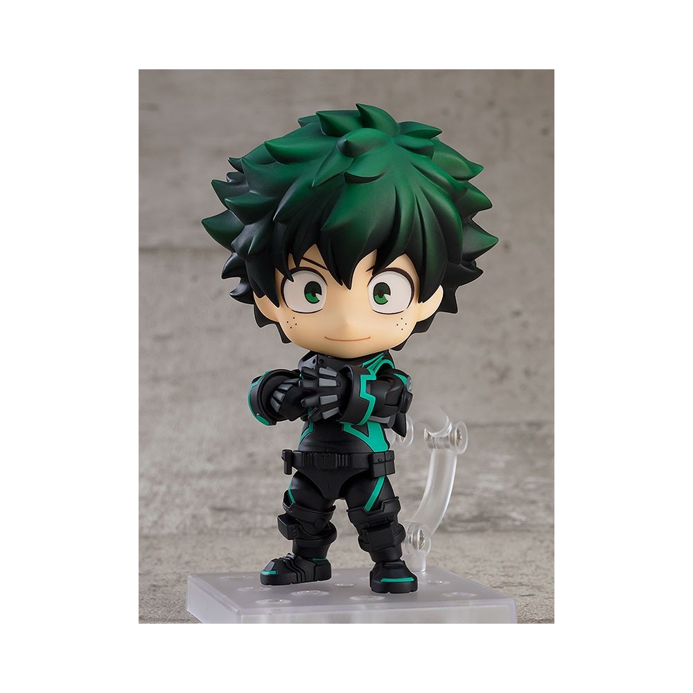 TAKARA TOMY MY HERO ACADEMIA IZUKU MIDORIYA STEALTH SUIT NENDOROID ACTION FIGURE