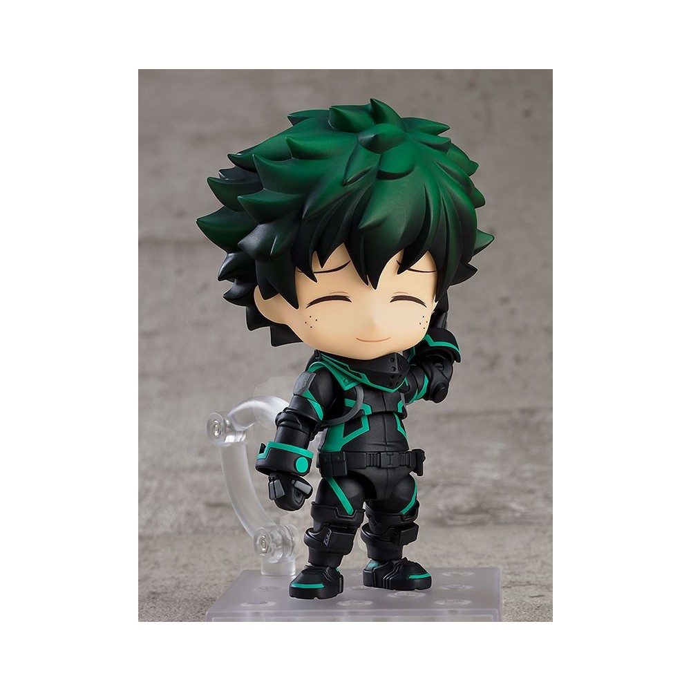 TAKARA TOMY MY HERO ACADEMIA IZUKU MIDORIYA STEALTH SUIT NENDOROID ACTION FIGURE