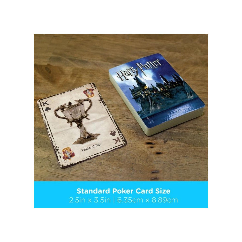 HARRY POTTER POKER PLAYING CARDS MAZZO CARTE DA GIOCO AQUARIUS ENT