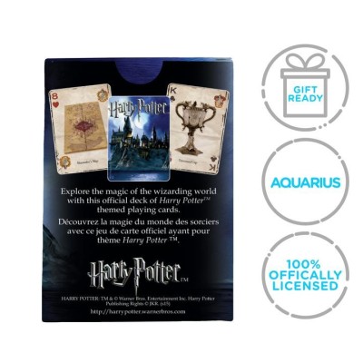 HARRY POTTER POKER PLAYING CARDS MAZZO CARTE DA GIOCO AQUARIUS ENT