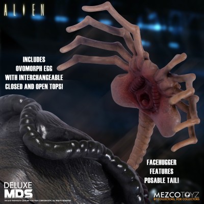 MDS XENOMORPH ALIEN DELUXE ACTION FIGURE MEZCO TOYS