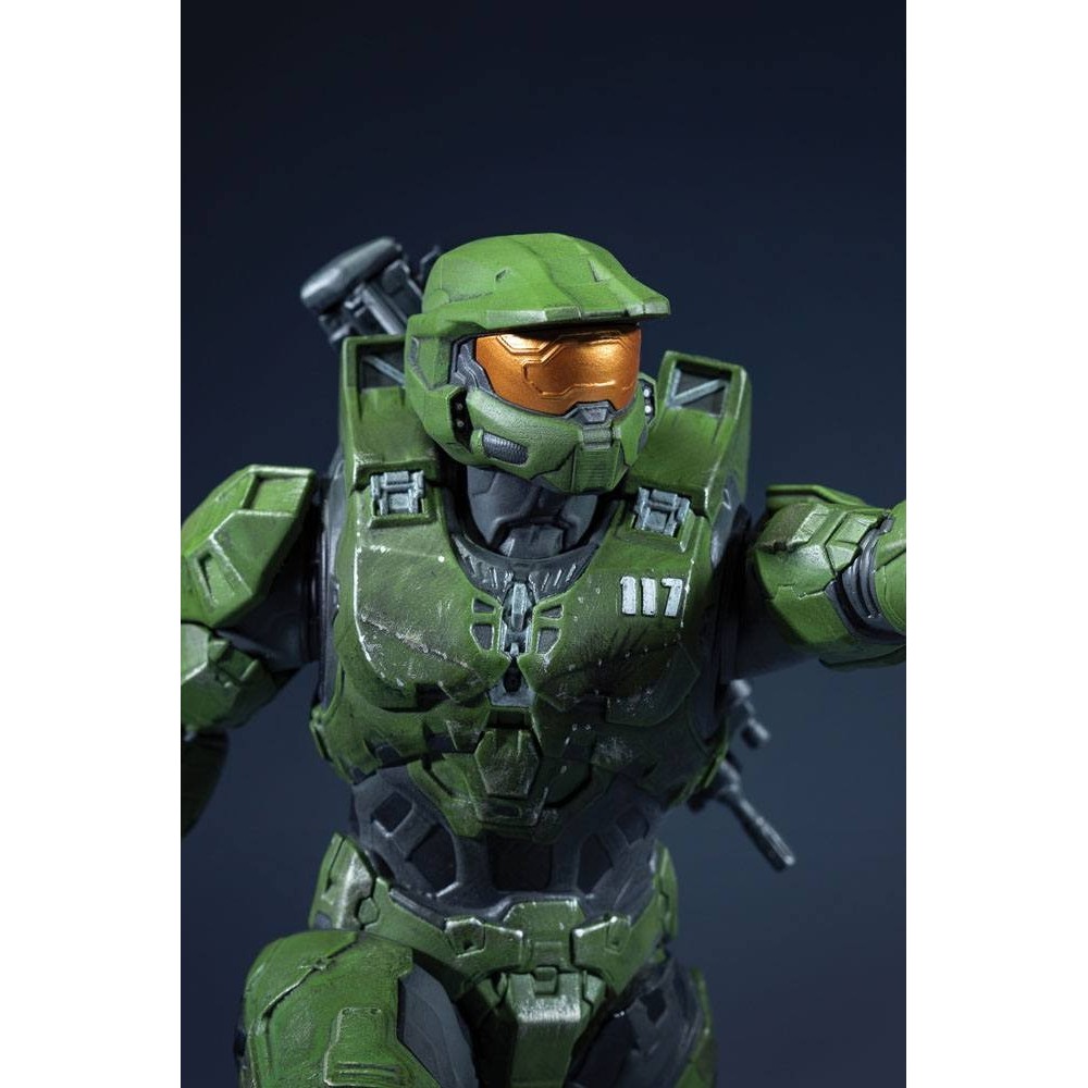 DARK HORSE HALO INFINITE MASTER CHIEF AND GRAPPLESHOT STATUE FIGURE