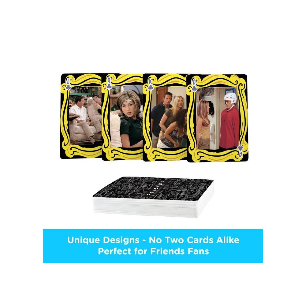 FRIENDS POKER PLAYING CARDS MAZZO CARTE DA GIOCO AQUARIUS ENT