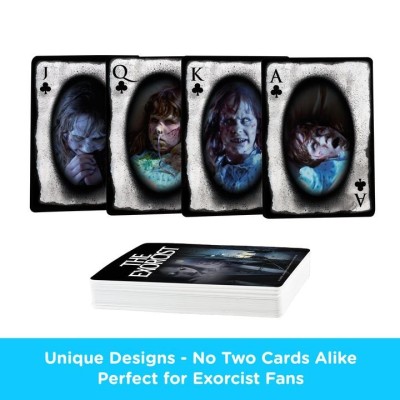THE EXORCIST POKER PLAYING CARDS MAZZO CARTE DA GIOCO AQUARIUS ENT
