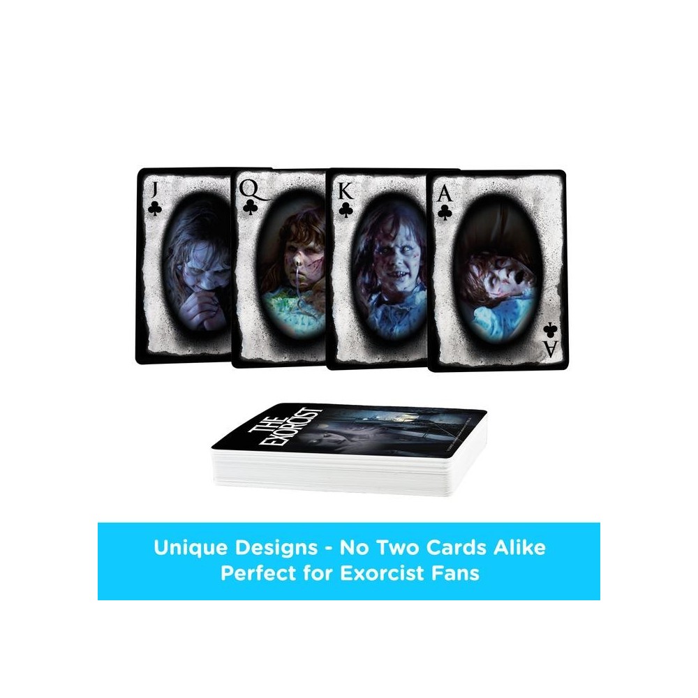 THE EXORCIST POKER PLAYING CARDS MAZZO CARTE DA GIOCO AQUARIUS ENT