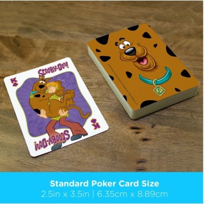 SCOOBY-DOO POKER PLAYING CARDS MAZZO CARTE DA GIOCO AQUARIUS ENT