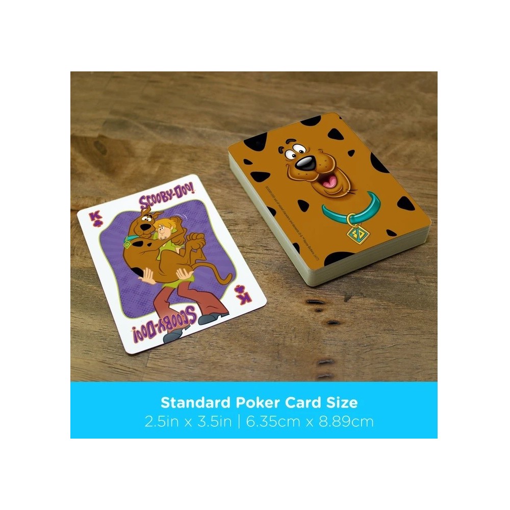 SCOOBY-DOO POKER PLAYING CARDS MAZZO CARTE DA GIOCO AQUARIUS ENT
