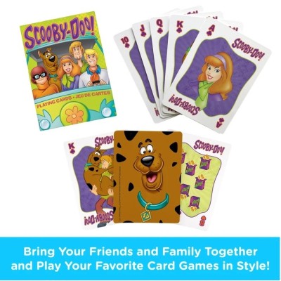 SCOOBY-DOO POKER PLAYING CARDS MAZZO CARTE DA GIOCO AQUARIUS ENT