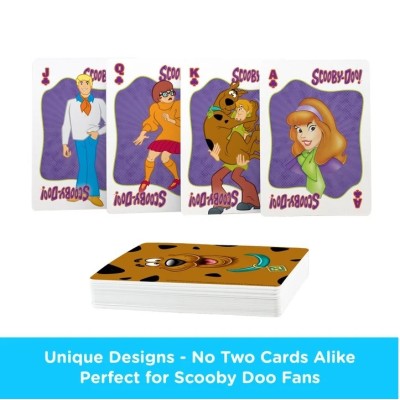 SCOOBY-DOO POKER PLAYING CARDS MAZZO CARTE DA GIOCO AQUARIUS ENT