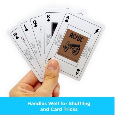 AQUARIUS ENT AC DC IN ROCK WE TRUST POKER PLAYING CARDS