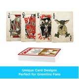 GREMLINS POKER PLAYING CARDS MAZZO CARTE DA GIOCO AQUARIUS ENT